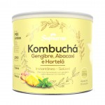 Kombuchá Gengibre, Abacaxi e Hortelã